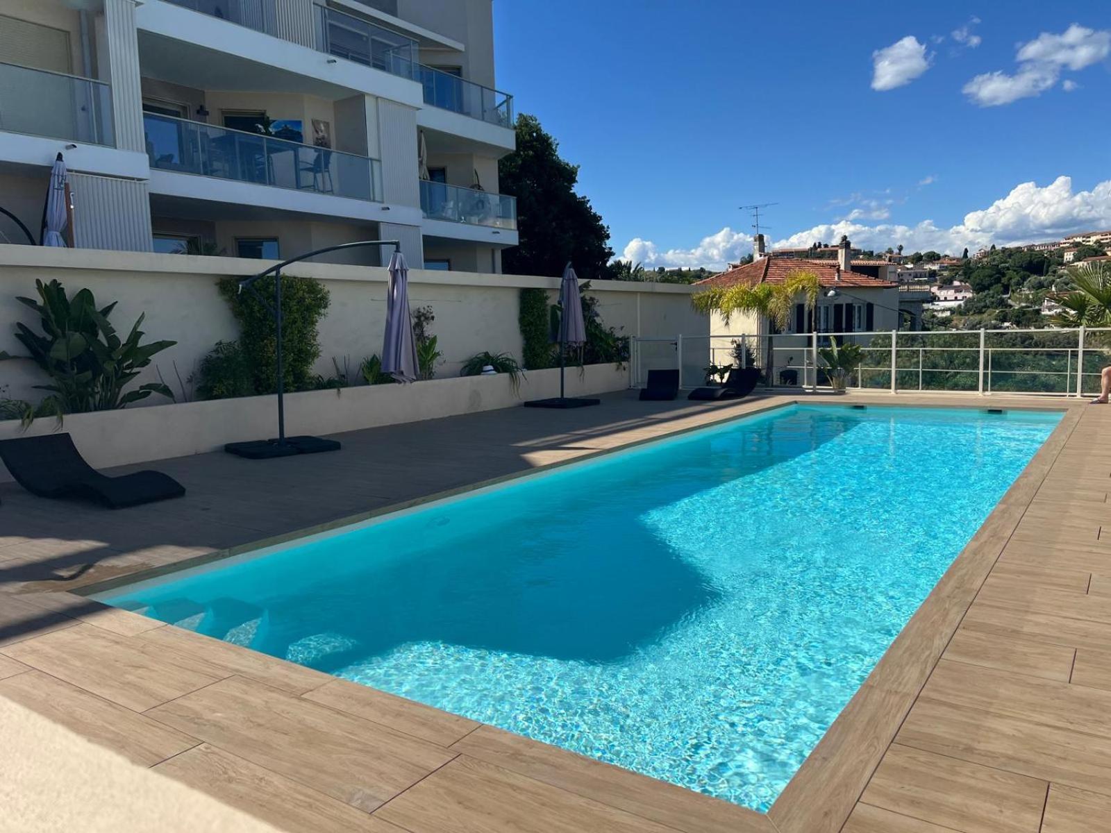 Panoramic Sea View Appartment Blue Pearl Nice Exterior foto