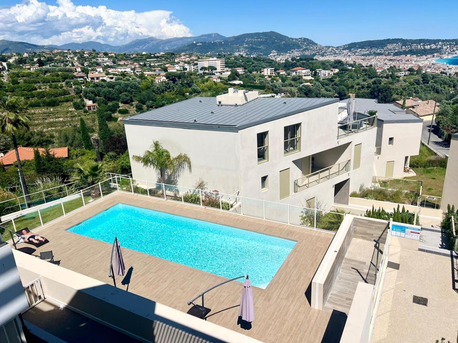 Panoramic Sea View Appartment Blue Pearl Nice Exterior foto